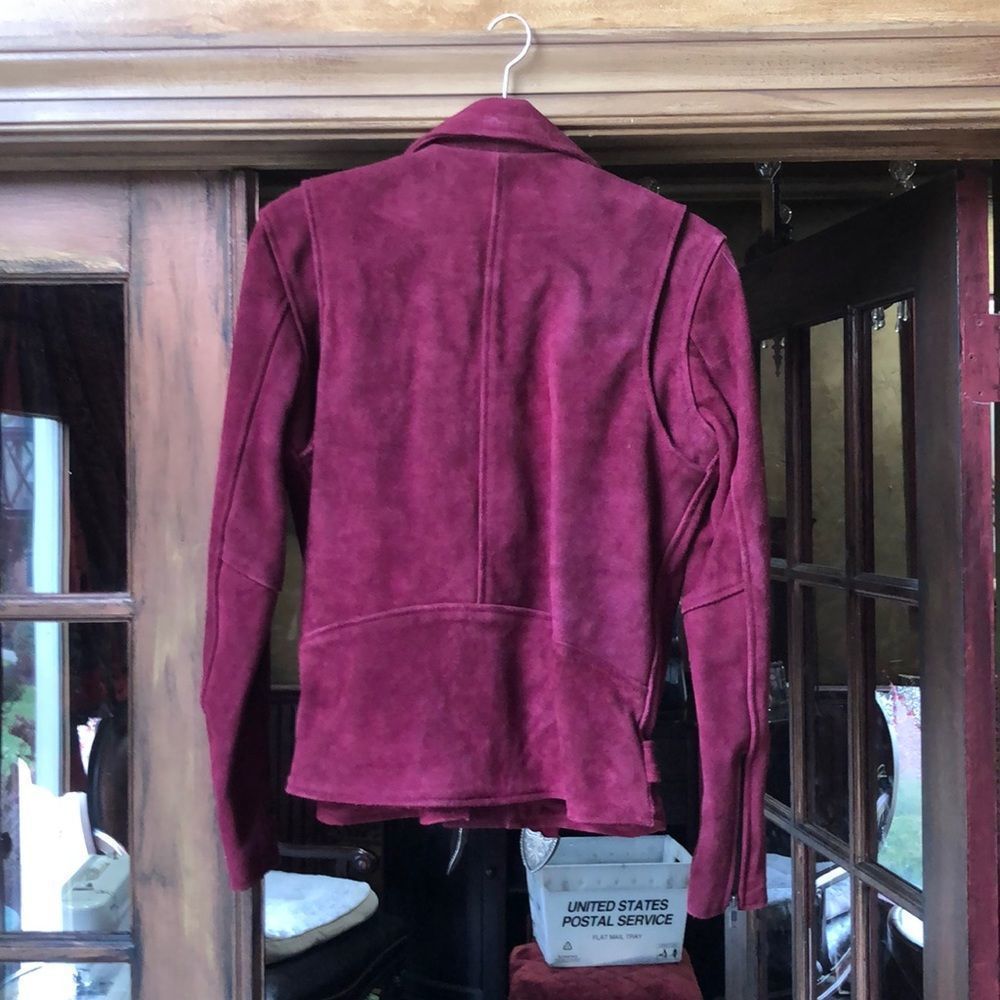 Free People Understated Suede WesternBuckle Jacket - Picture 7 of 8